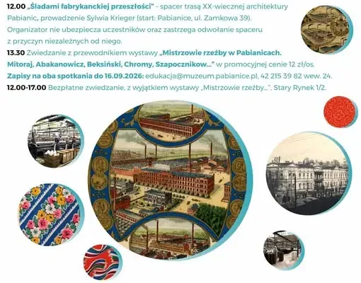 Europejskie Dni Dziedzictwa 2026 w Pabianicach: spacer i warsztaty w muzeum