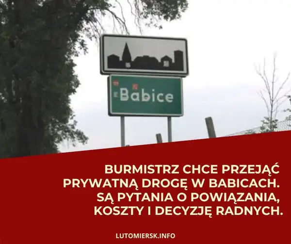 Lutomiersk: Gmina przejmie prywatne drogi? Mieszkańcy pytają o koszty