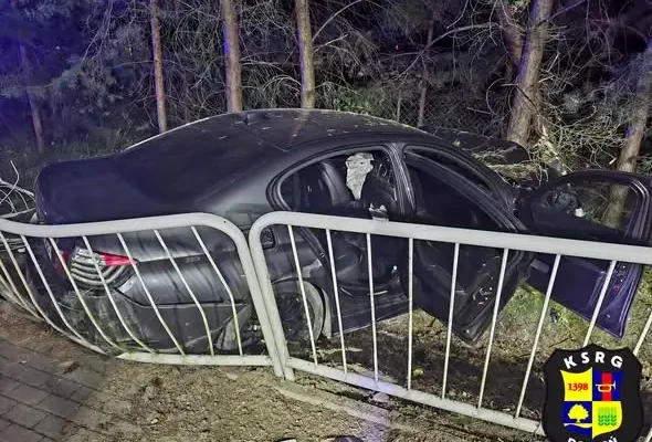 Wypadek w Róży: Zadysponowano strażaków z OSP Dobroń i JRG Pabianice