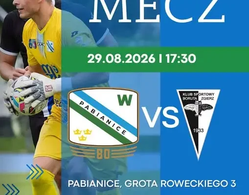 Włókniarz Pabianice zagra na sztucznej murawie z powodu wynajmu boiska przez FIFA