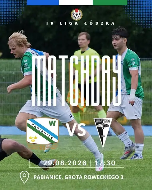 Mecz IV Ligi: MKP Boruta Zgierz vs Włókniarz Pabianice