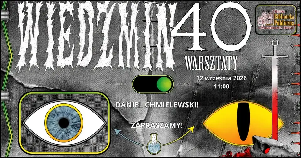 Warsztaty komiksowe w Konstantynowie Łódzkim – twórz z Danielem Chmielewskim