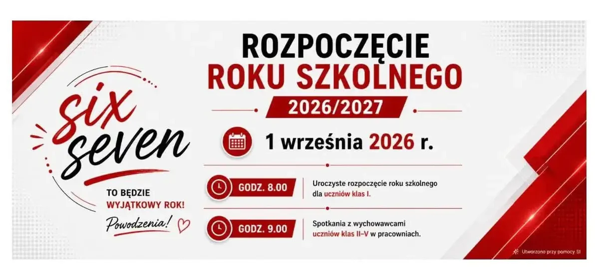 Pabianice: ZS nr 3 rozpoczyna rok szkolny 2026/2027 – wyjątkowa inauguracja
