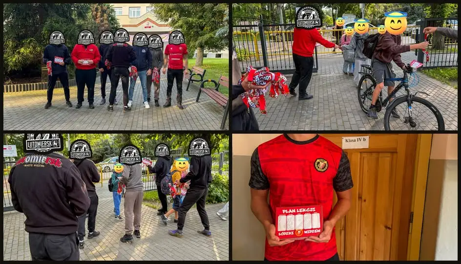 Początek roku szkolnego z Widzewem w Lutomiersku i Kazimierzu