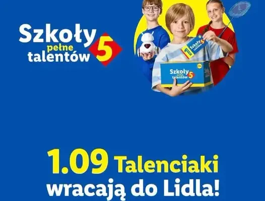 Rusza kolejna edycja Talenciaków Lidl – szkoła w Pabianicach zachęca do zbiórki