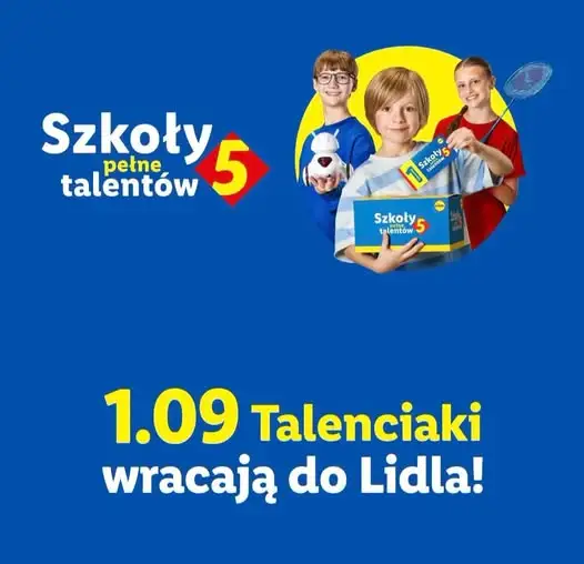 Rusza kolejna edycja Talenciaków Lidl – szkoła w Pabianicach zachęca do zbiórki
