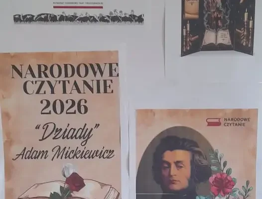 Narodowe Czytanie „Dziadów” w Szkole Podstawowej nr 8 w Pabianicach