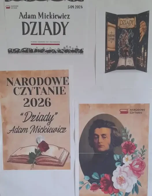 Narodowe Czytanie „Dziadów” w Szkole Podstawowej nr 8 w Pabianicach