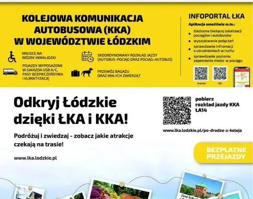 ŁKA i KKA: Wygodne połączenie Pabianic z Dłutowem bez samochodu