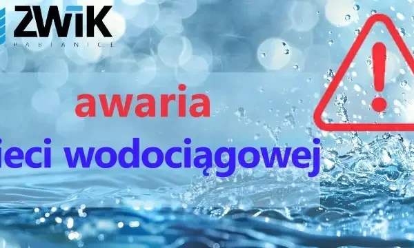 Awaria wodociągu na ul. Wiejskiej w Pabianicach – brak wody na kilku ulicach