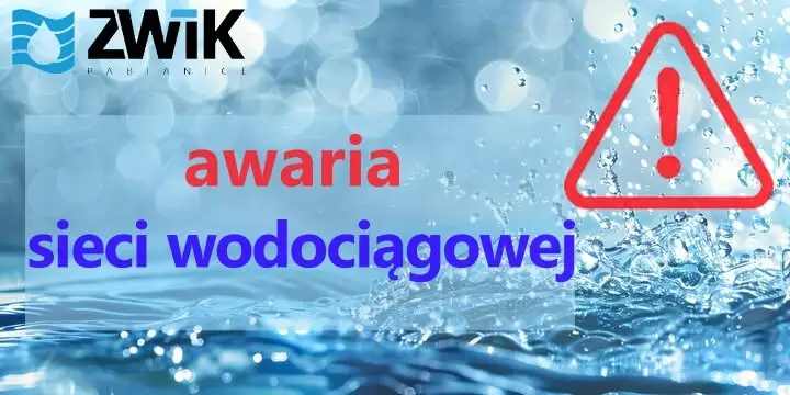 Awaria wodociągu na ul. Wiejskiej w Pabianicach – brak wody na kilku ulicach