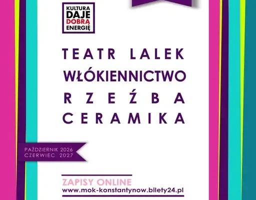 Konstantynów Łódzki: 270 godzin bezpłatnych warsztatów artystycznych dla dzieci i młodzieży