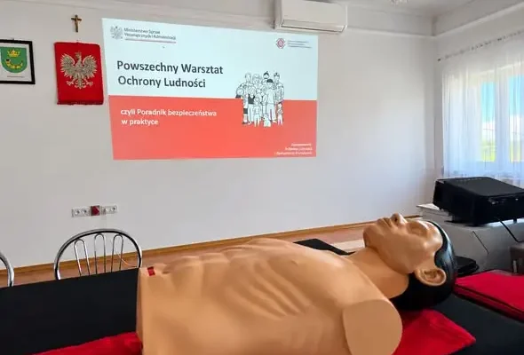 Mieszkańcy Gminy Pabianice przeszli szkolenia z obrony cywilnej