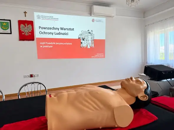 Mieszkańcy Gminy Pabianice przeszli szkolenia z obrony cywilnej
