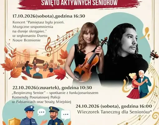 Senioriada 2026 w Gminie Pabianice – jesienne spotkania dla seniorów