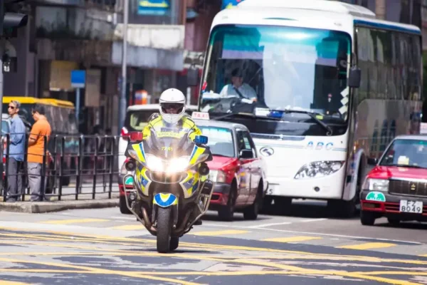 ROADPOL Safety Days 2026: policja z Pabianic w akcji na rzecz bezpieczeństwa