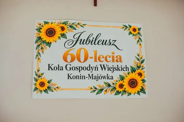 60 lat Koła Gospodyń Wiejskich Konin-Majówka. Jubileusz lokalnej organizacji