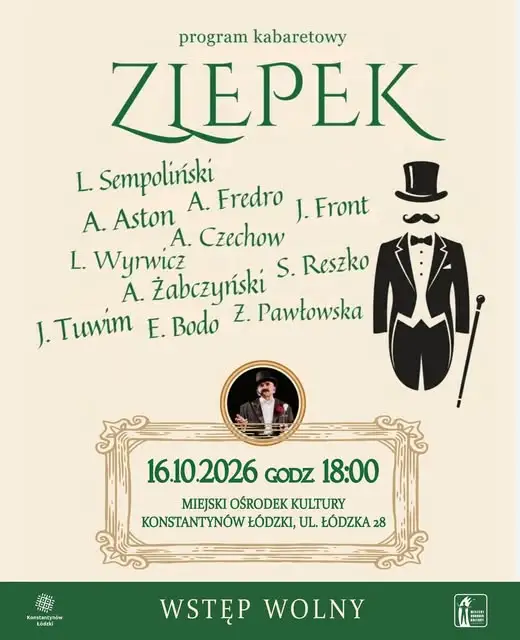 „Zlepek” – retro kabaret w Konstantynowie Łódzkim. Wstęp wolny