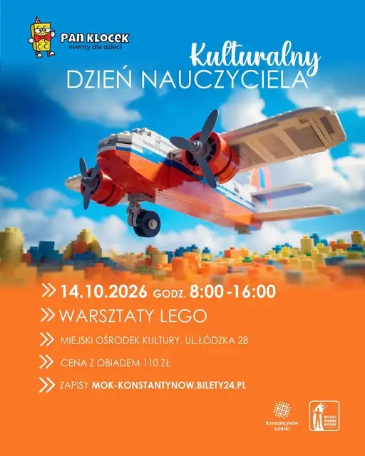 Warsztaty LEGO w Konstantynowie Łódzkim – są jeszcze wolne miejsca
