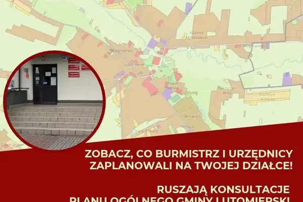 Konsultacje Planu Ogólnego Gminy Lutomiersk – sprawdź, jak wpłynie na Twoją działkę