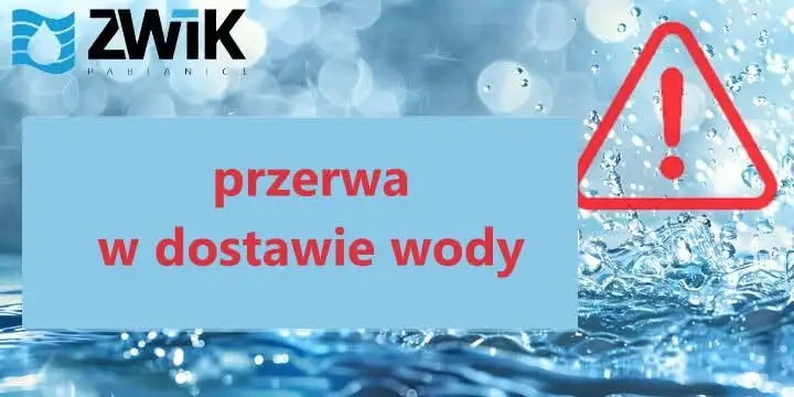 Przerwa w dostawie wody na ul. Rypułtowickiej w Pabianicach